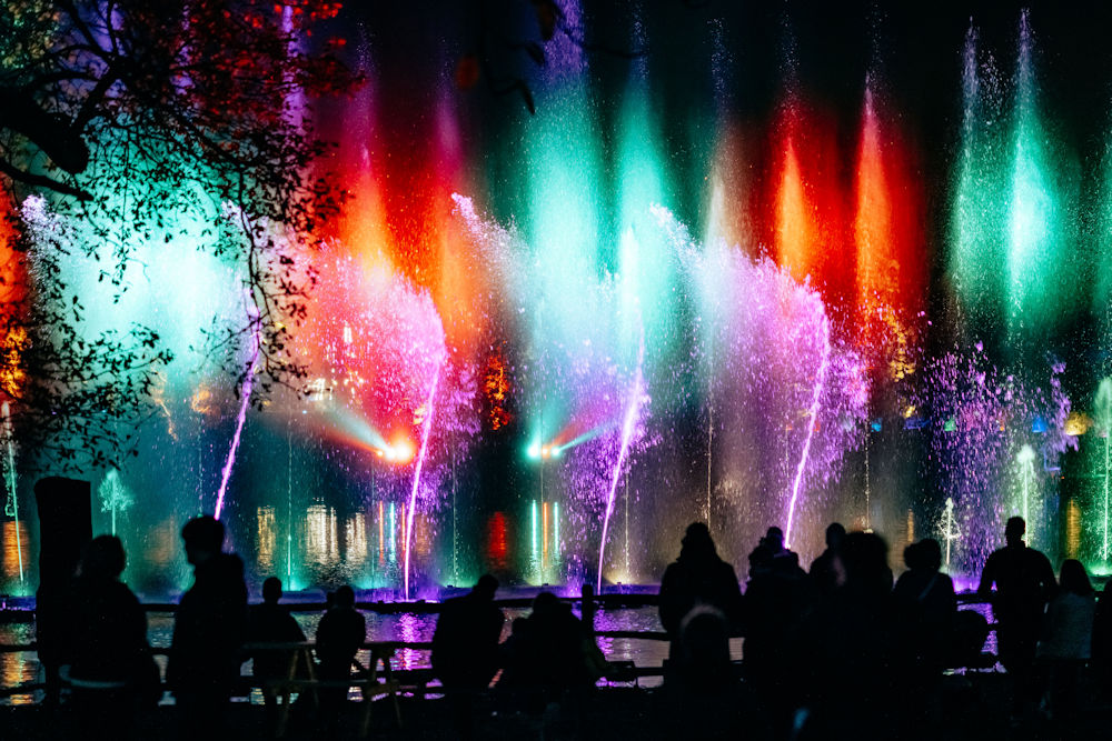 Windsor Great Park Illuminated | Fountains of Light